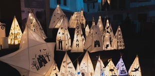 Hundreds flock to Gostrey Meadow for first Lantern Festival